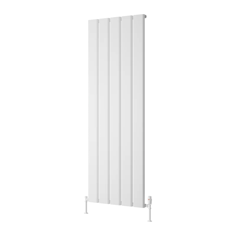 Caldaro Vertical Aluminium Radiator - White - Various Sizes