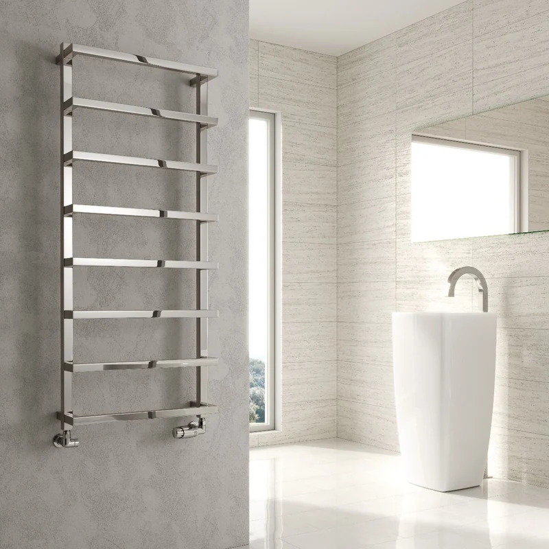 Glora Mild Steel Towel Rail - Chrome - Various Sizes