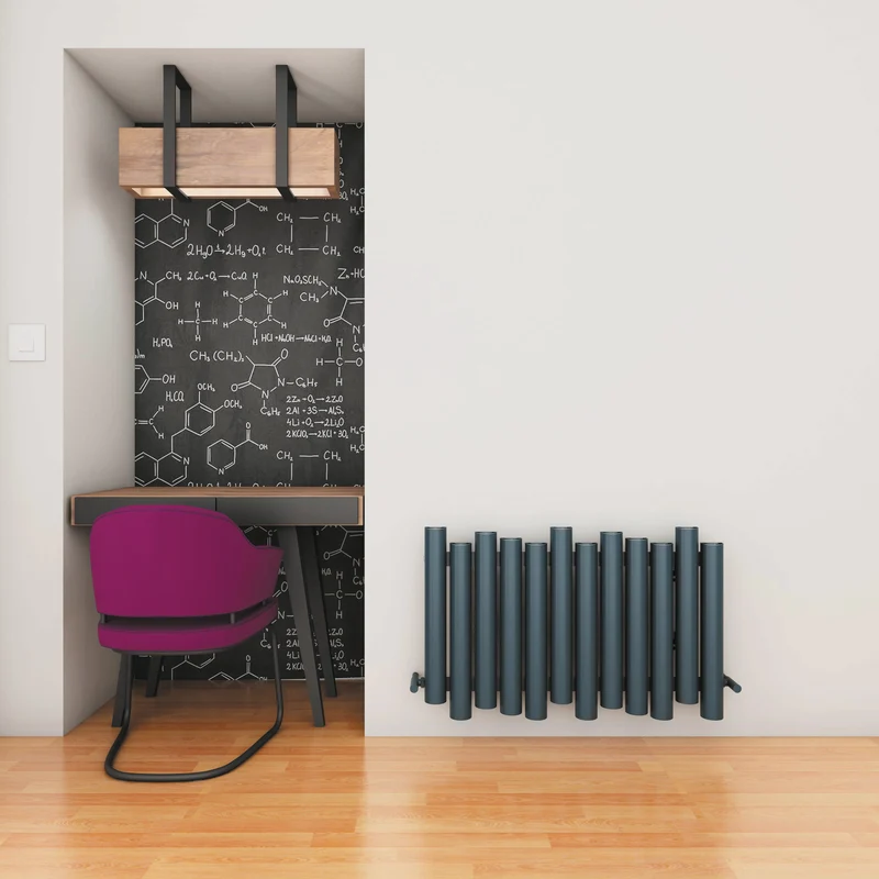 Motion Horizontal Aluminium Radiator - 600mm Tall- Various Colours + Sizes