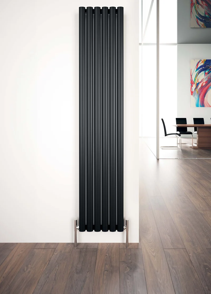 Tallis Vertical Single Aluminium Radiator - 1800mm Tall - Various Colours + Sizes