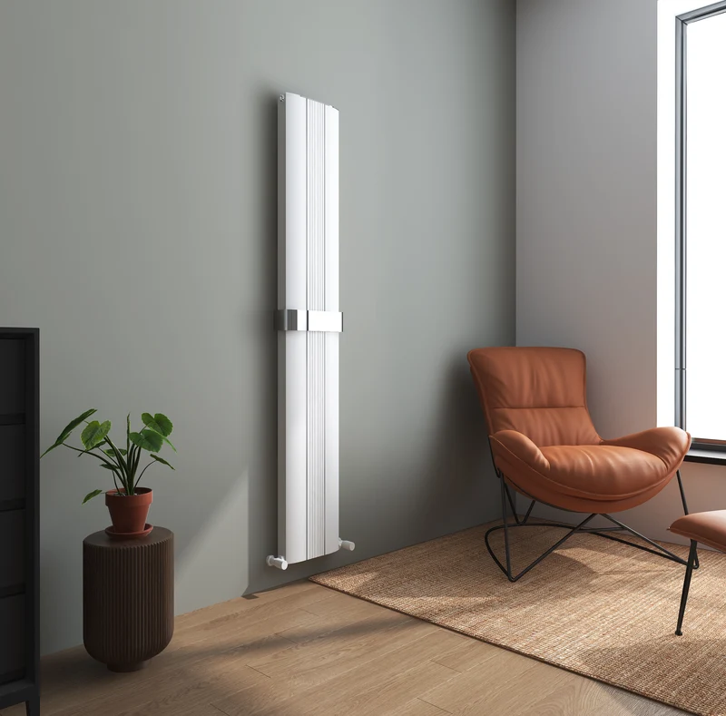 Towel Hanger to Suit Raiden Vertical Radiator - Chrome