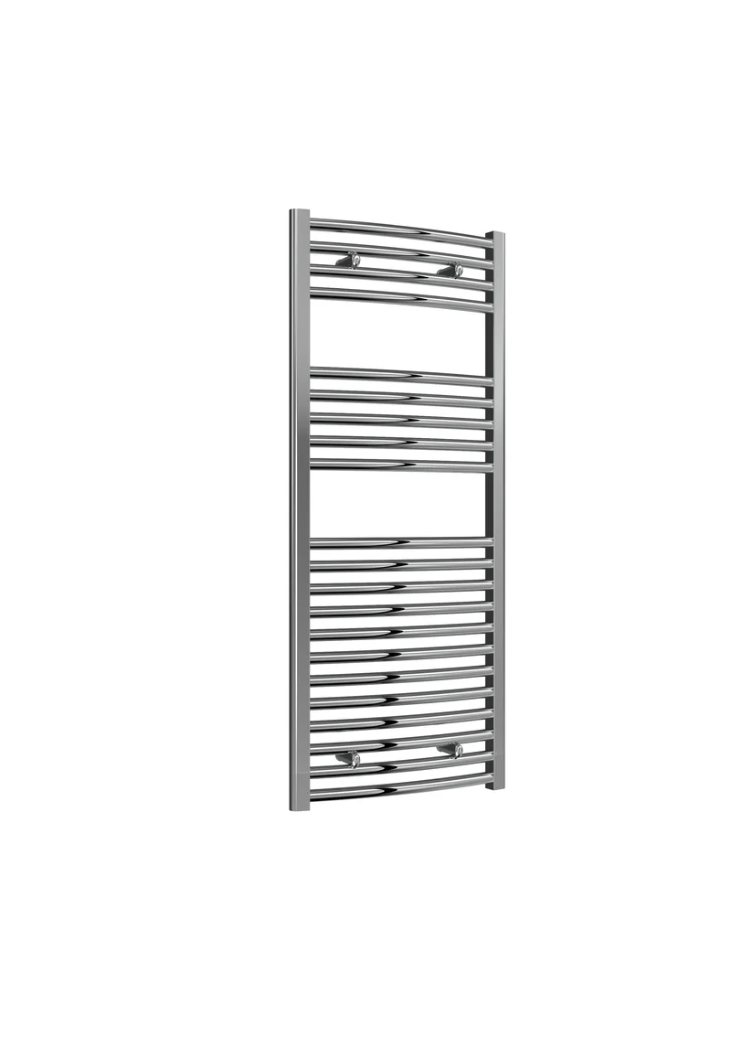 HD25 Heated Towel Rail – Curved – Various Sizes – Chrome