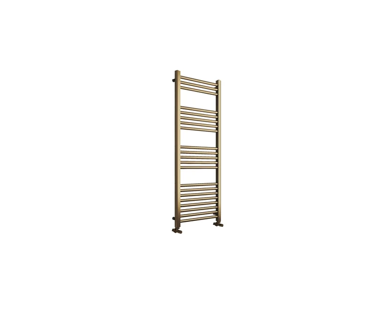 HD25 Heated Towel Rail – Flat – Various Sizes – Brushed Brass