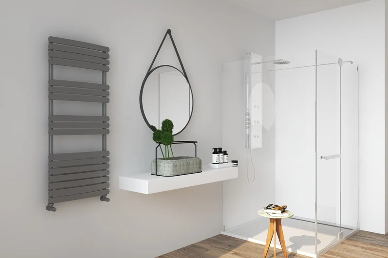 Belieza Heated Towel Rail - Various Sizes - Gunmetal Grey