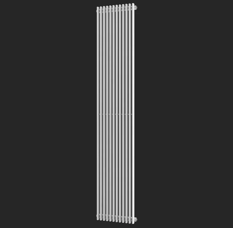 Kalora Vertical Single Radiator - Various Sizes - White