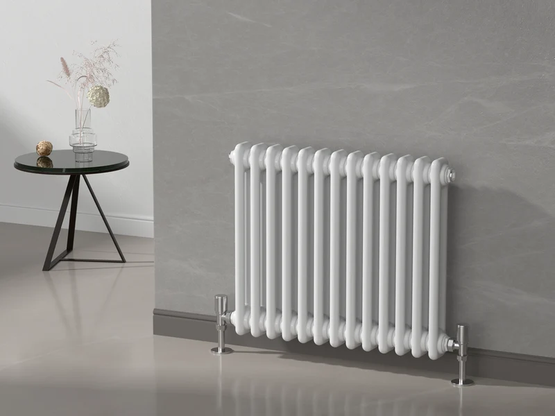 Kolom Horizontal Two Column Radiator - Various Sizes - White