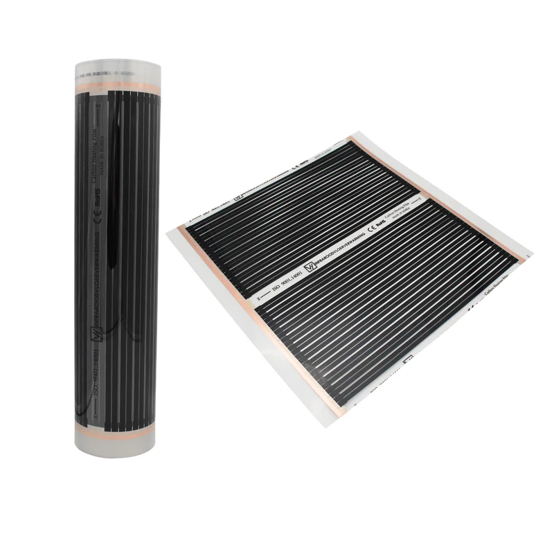 Infraroodfolie 50 cm breed - Uitbreiding voor vloerverwarming