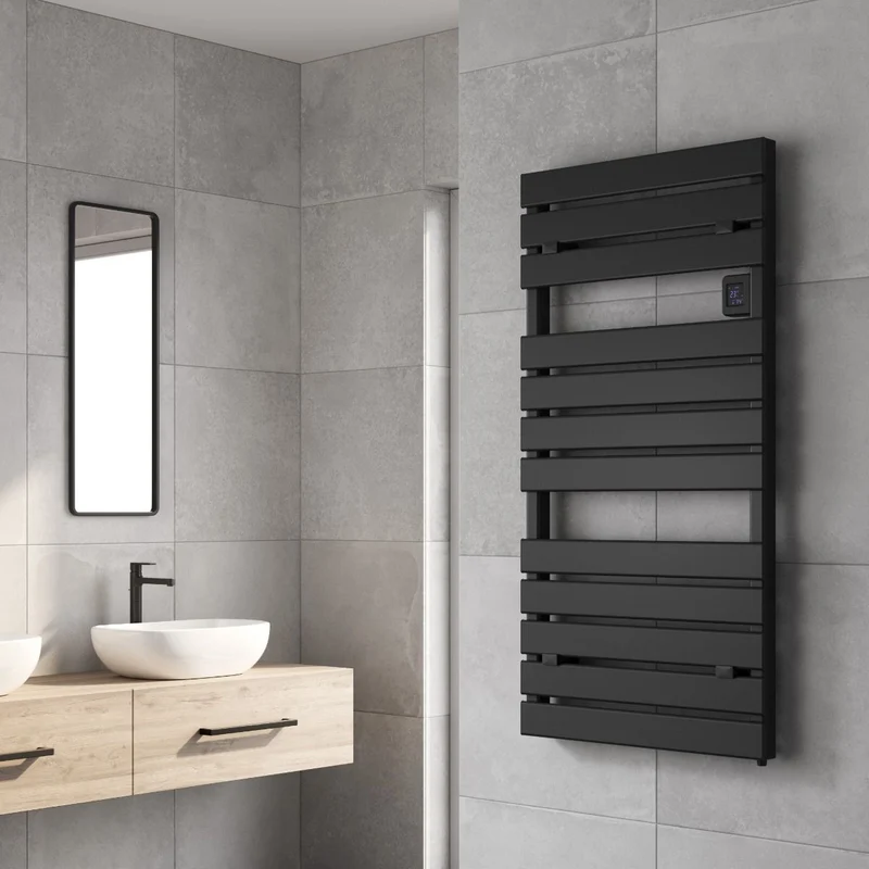 Gia Electric Aluminium Towel Rail - Various Colours + Sizes