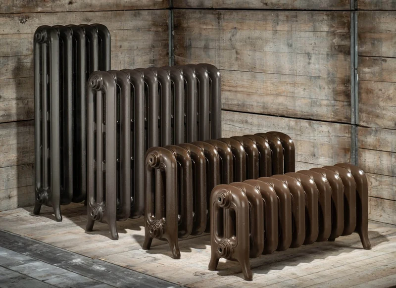 Princess 3 Column Cast Iron Radiator - 460 Tall - Various Colours + Sizes