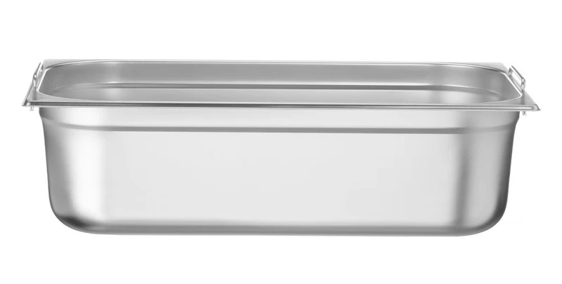 Gastronormbak met intrekbare handgrepen | HENDI | Budget Line | GN 1/1 | 21L | 530x325x(H)150mm