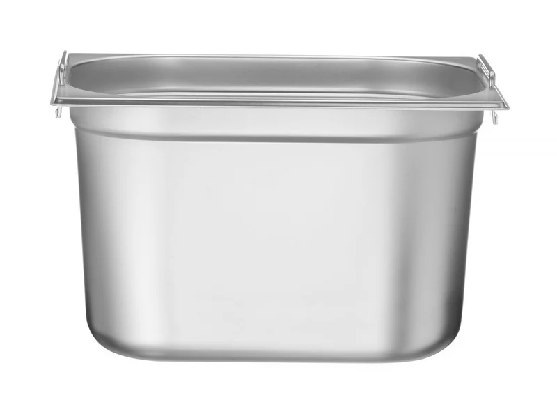 Gastronormbak met intrekbare handgrepen | HENDI | Budget Line | GN 1/2 | 12,5L | 325x265x(H)200mm