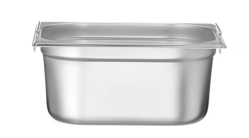 Gastronormbak met intrekbare handgrepen | HENDI | Budget Line | GN 1/2 | 9,5L | 325x265x(H)150mm