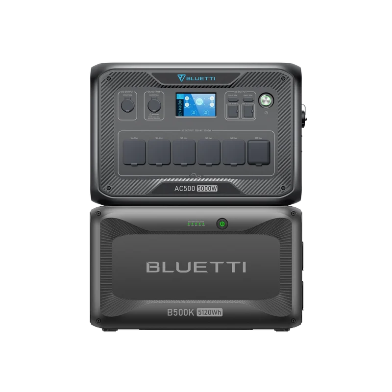 BLUETTI AC500 + B300K Home Battery Backup