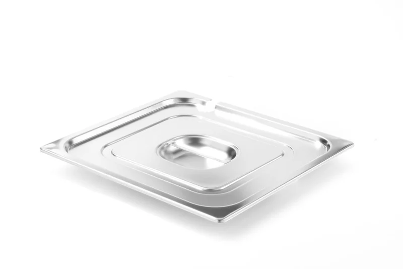 Deksel voor Gastronormbak met lepeluitsparing | HENDI | Profi Line | GN 2/3 | 354x325mm