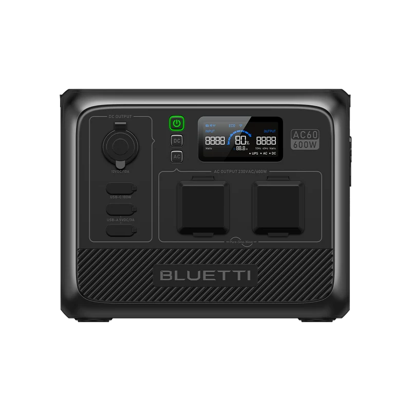 BLUETTI AC60 Portable Power Station | 600W 403Wh