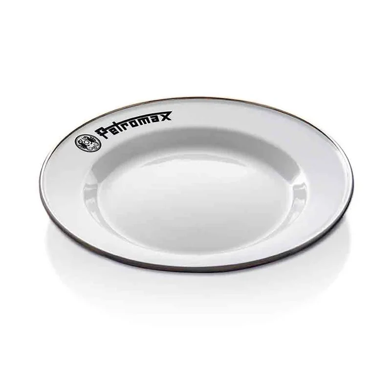 Petromax Emaille Bord Wit 18cm