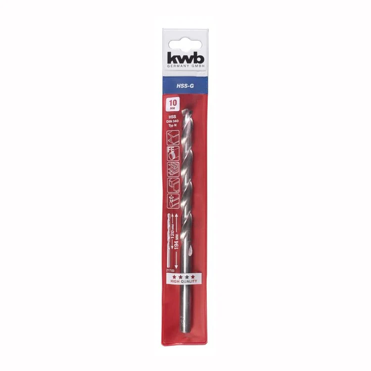 KWB HSS boor incl. etui 10x139mm