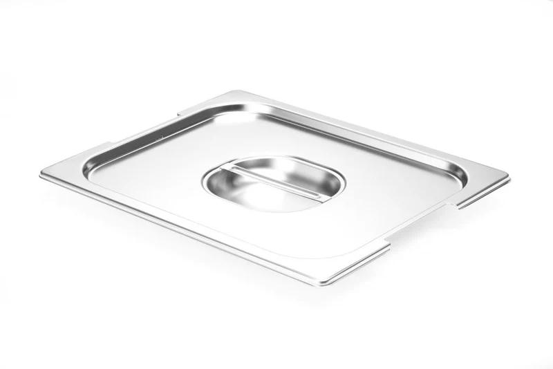 Deksel voor Gastronormbak met handgreepuitsparing | HENDI | GN 1/2 | 265x325mm