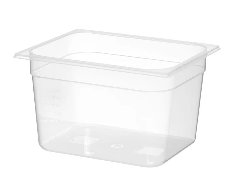 Gastronormbak Polypropyleen | HENDI | Profi Line | GN 1/2 | 12,5L | Transparant | 325x265x(H)200mm
