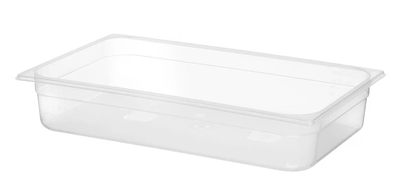 Gastronormbak Polypropyleen | HENDI | Profi Line | GN 1/1 | 14L | Transparant | 530x325x(H)100mm
