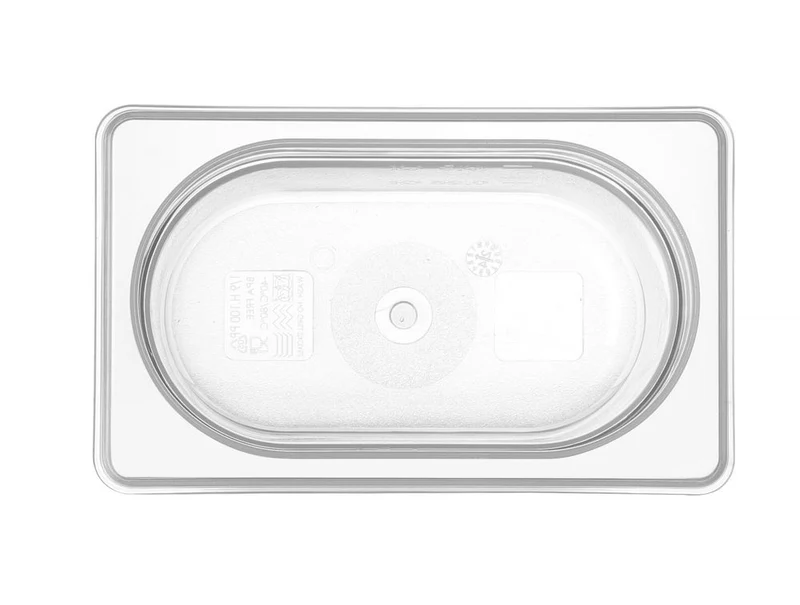 HACCP Voorraaddoos | HENDI | GN 1/9 | 1L | Transparant | 76x108x(H)100mm