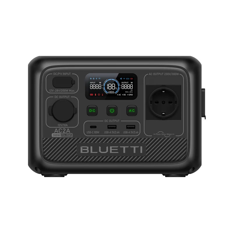 BLUETTI AC2A Portable Power Station | 300W 204,8Wh