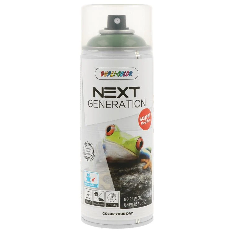 Dupli-Color Next spuitlak glans RAL6011 resedagroen 400ml