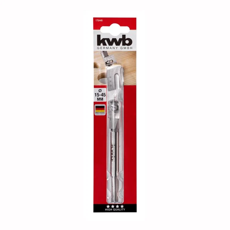 KWB speedboor verstelbaar 15-45mm