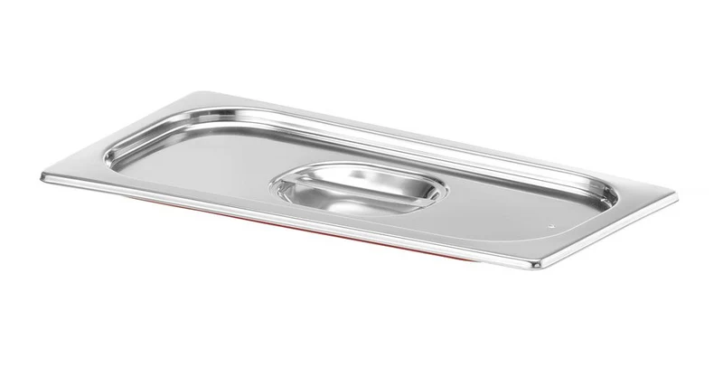 Deksel voor Gastronormbak met siliconenrand | HENDI | Profi Line | GN 1/3 | 325x176mm