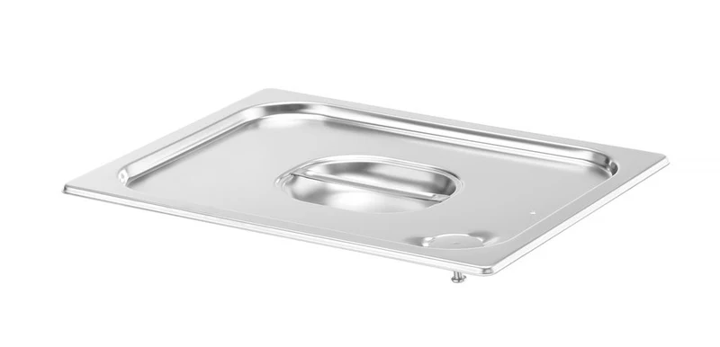 Deksel voor Gastronormbak met siliconenrand | HENDI | Profi Line | GN 1/2 | 265x325mm