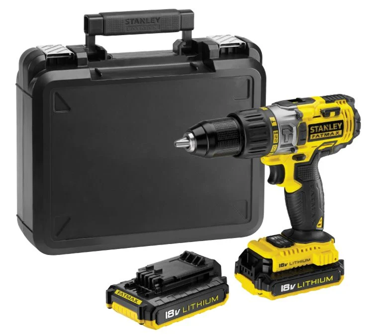 Stanley FatMax V20 schroef-/klopboormachine FMC625D2-QW 18V incl. koffer