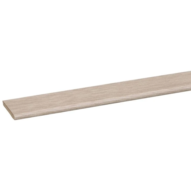Plakplint MDF lichtgrijs 240x2,6x0,4cm