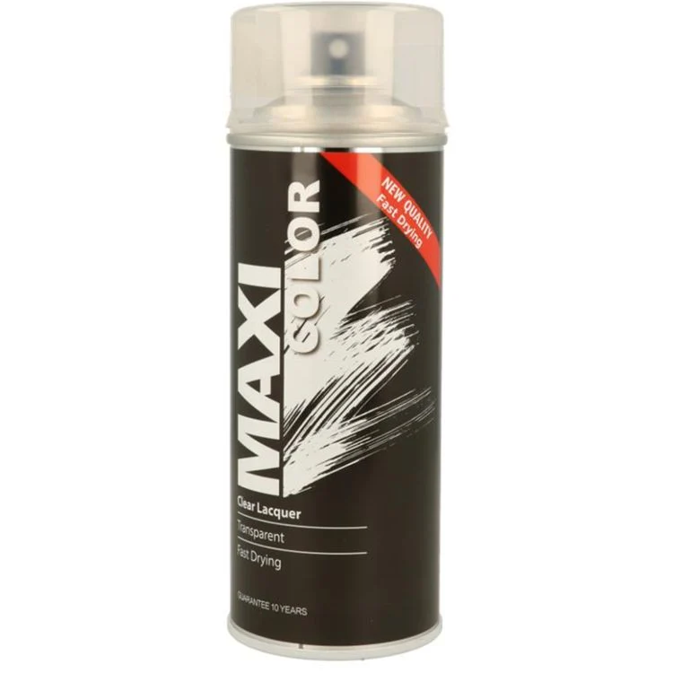 Maxi Color spuitlak hoogglans transparant 400ml