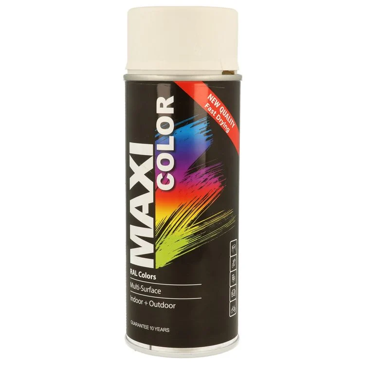 Maxi Color spuitlak mat RAL9010 helder wit 400ml