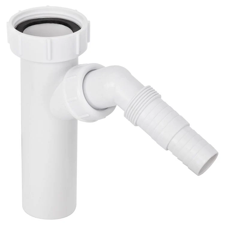 Sanivesk t-stuk voor wasmachine ⌀40mm wit