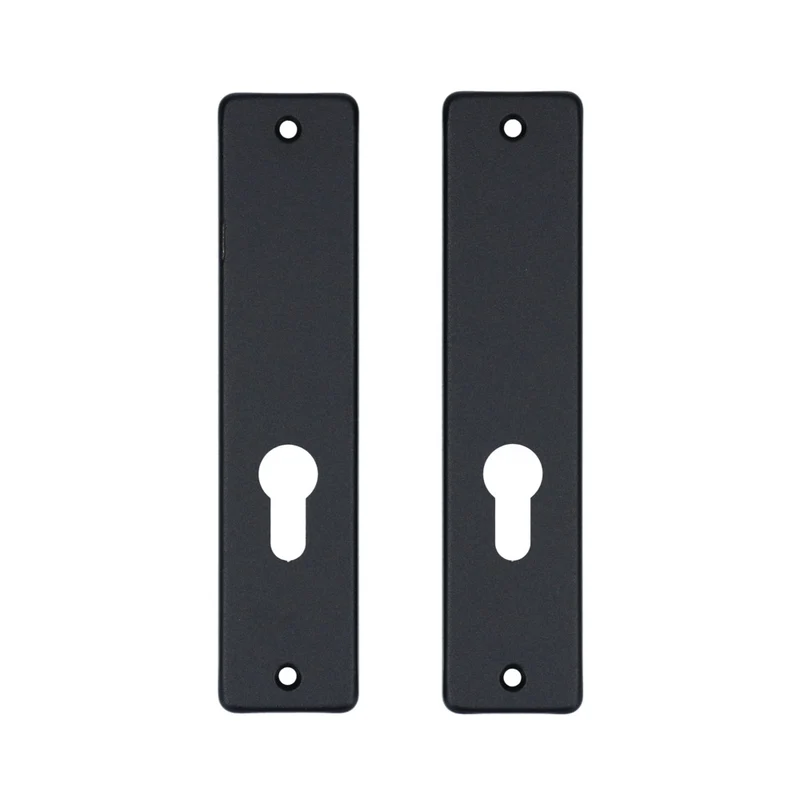 Veilig BSG 180/41H binnendeurschild cilinder zwart alu 2st