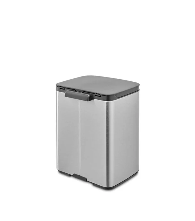 Brabantia afvalemmer Bo matt steel fingerprint proof 7L