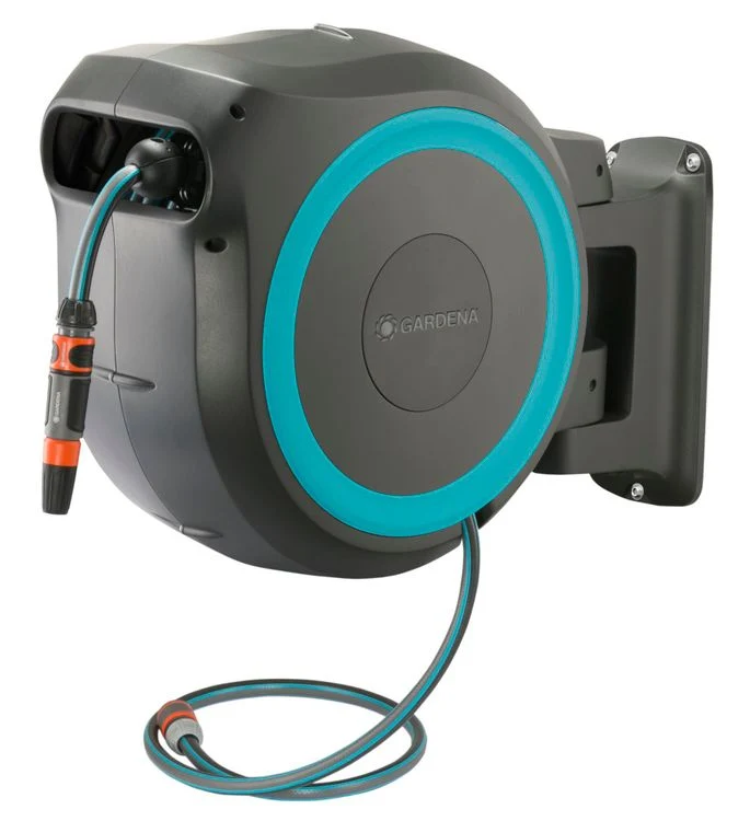 Gardena Rollups M/L wandslangenbox incl. slang 25m