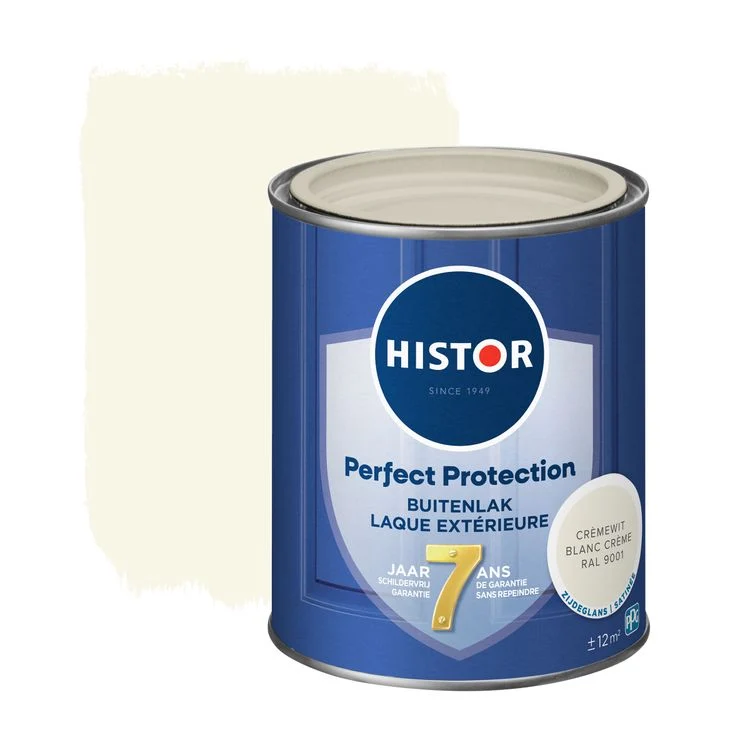 Histor Perfect Protection buitenlak zijdeglans RAL9001 cremewit 750ml