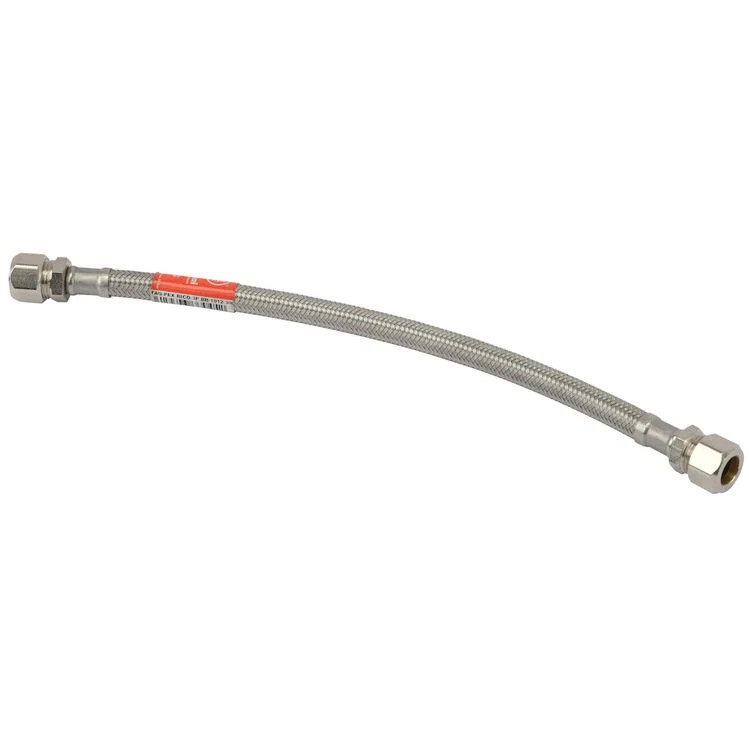 Sanivesk flexibele aansluitslang KIWA Knel 10mm x Knel 12mm 15cm