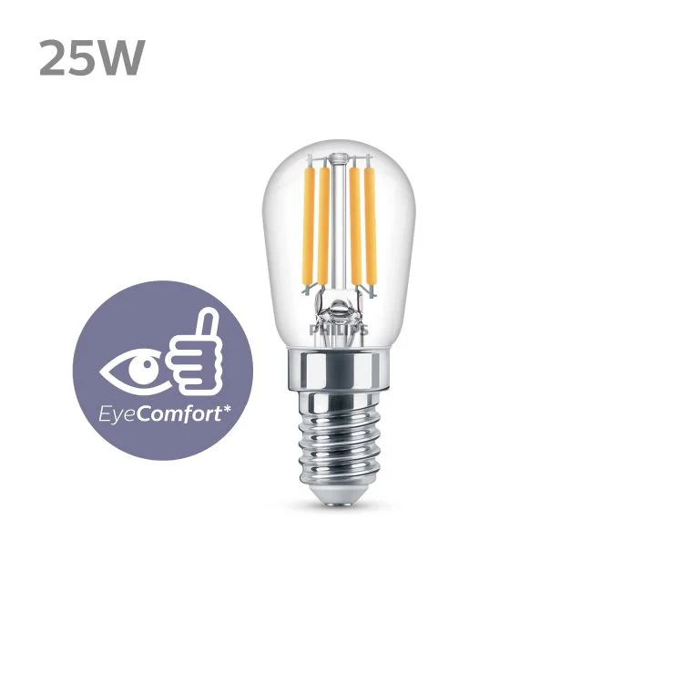 Philips LED lamp rechthoek E14 helder ww 2W 260LM