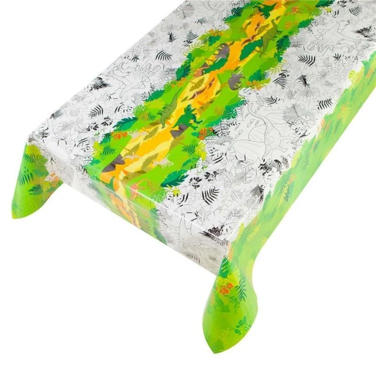 Tafelzeil Dino multi 140cm per meter