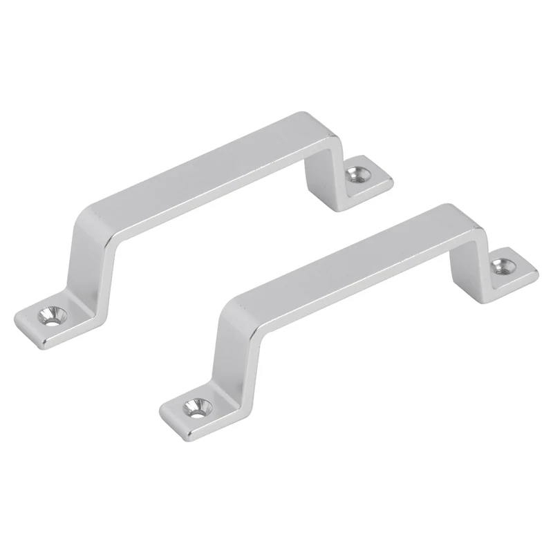 Differnz meubelgreep aluminium mat chroom 70x26mm 2st