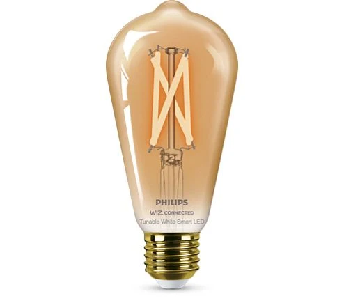 Philips Smart LED kaarslamp dimbaar E27 7W goud 6,4x14,3cm