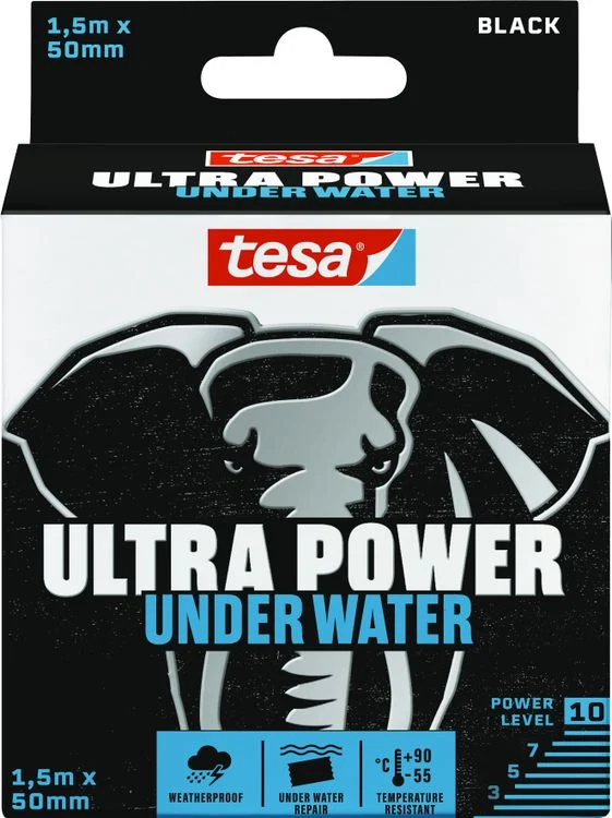 Tesa Ultra Power reparatietape transparant 50mm 1,5m