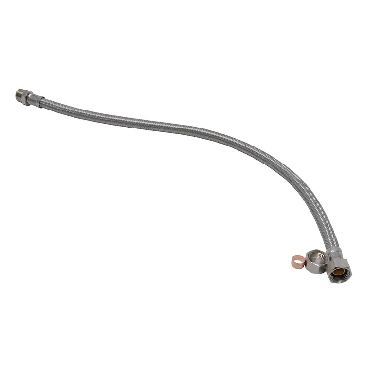 Sanivesk flexibele aansluitslang KIWA 3/8"F x Knel 12mm 30cm