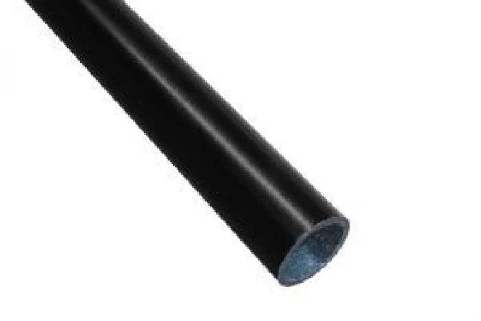 Steigerbuis zwart Ø28mm 1m