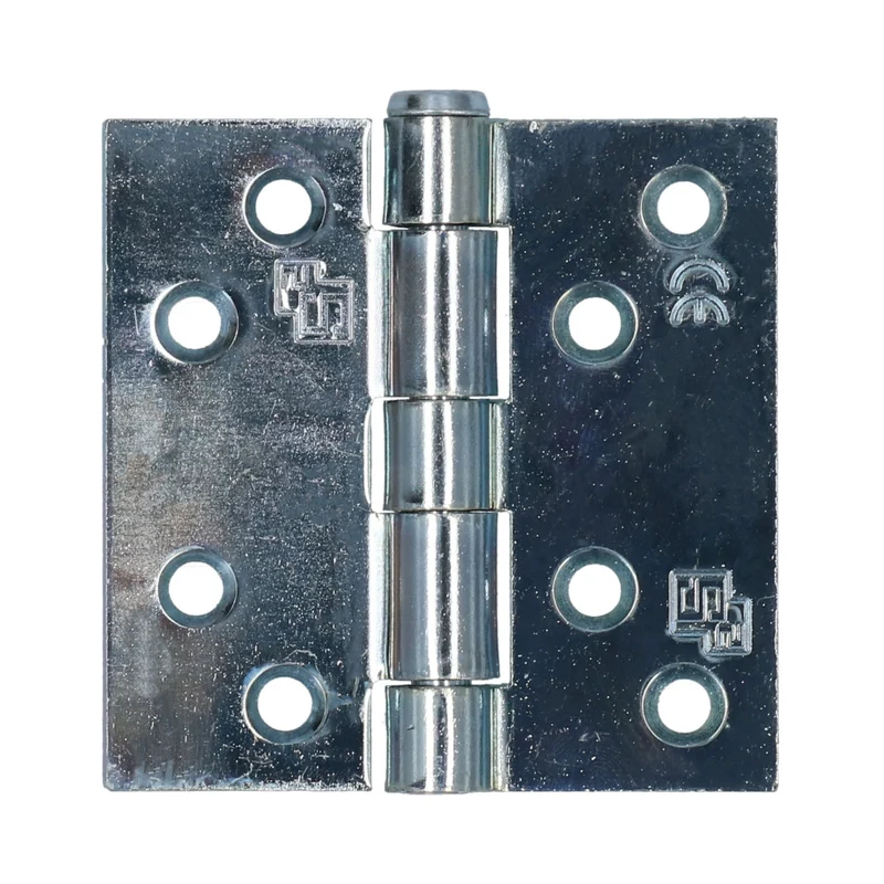 Veilig 6511 scharnier rechte hoek geborsteld 76x76x2,4mm