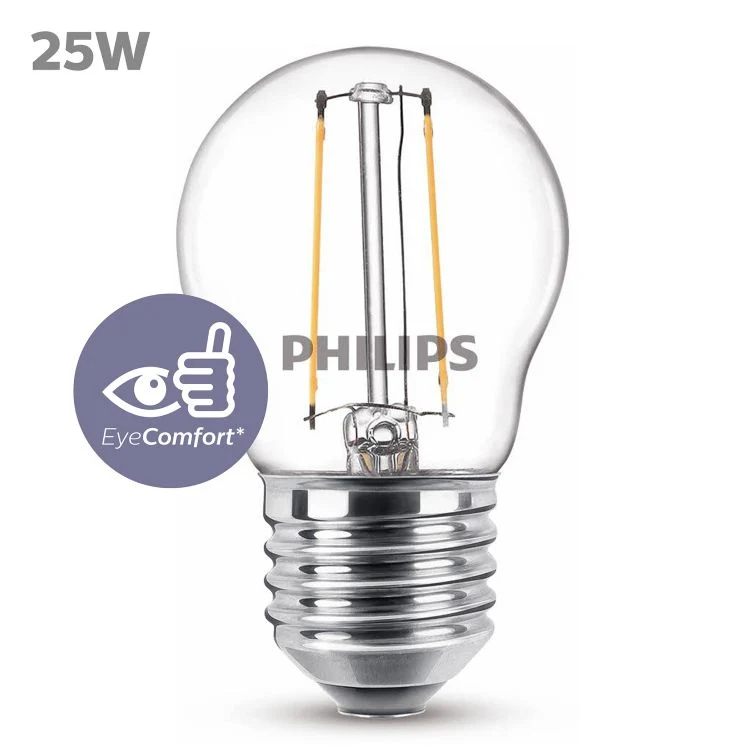 Philips LED lamp peer E27 helder ww 1,9W 260LM