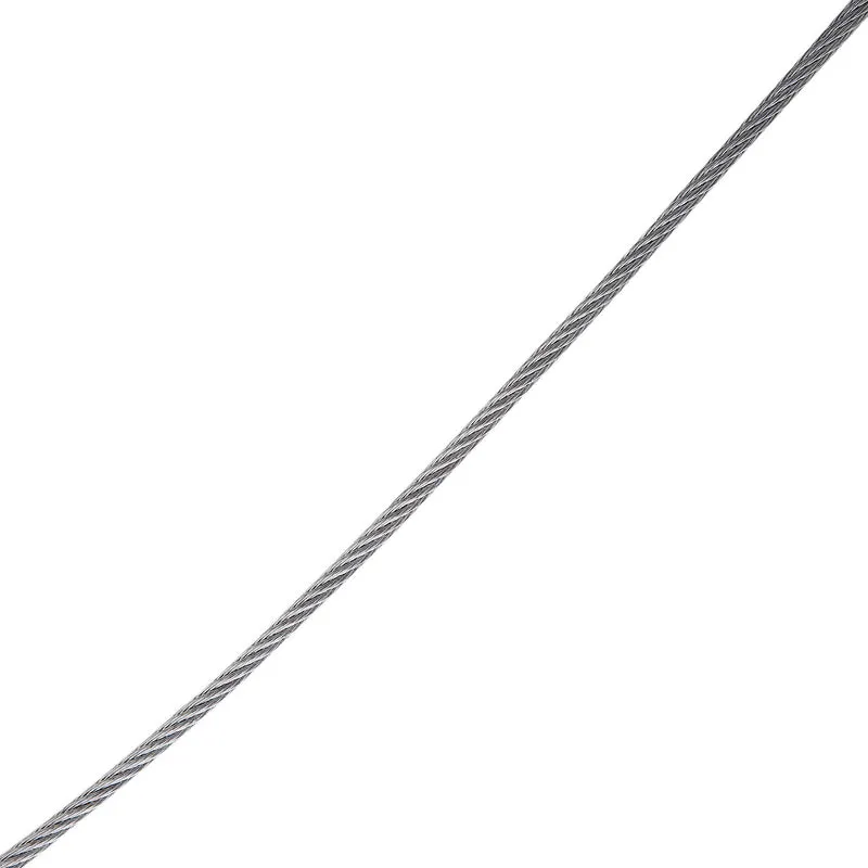 Deltafix staalkabel 4mm gegalvaniseerd staal 100m p/m